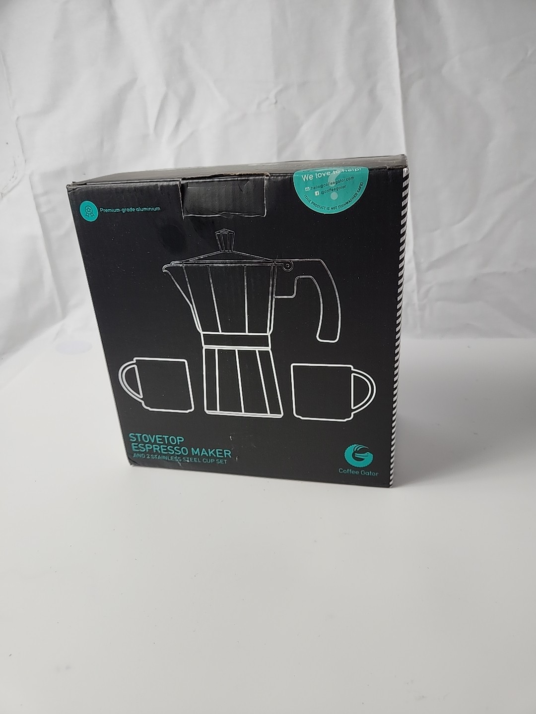 Stainless Steel 2 Cups Unopened