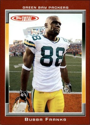 2006 Topps Total Red #47 Bubba Franks - FB