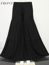 Designer Boho Pants, Tiered pants, USA made Designer Pants, Palazzo Pants