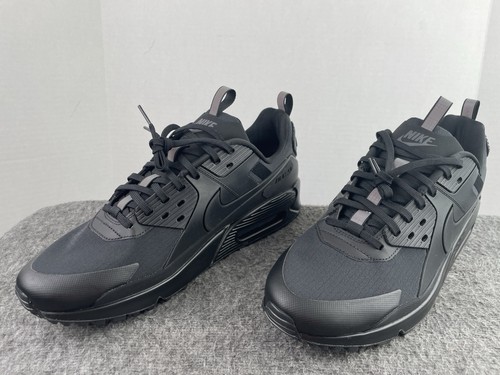 Nike Air Max 90 Drift 'Triple Black' Sneakers HQ1416-001 Men's Size 11.5 NEW - Picture 3 of 7