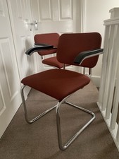 Pair Of Genuine Marcel Breuer Cesca Chairs Made By Knoll