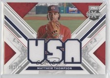 2019 Elite Extra Edition USA National Team Materials Black Matt Thompson a3i