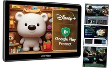 10.1 inch 4K Android 14 Portable Car TV Headrest Monitor Tablet for Back Seat 