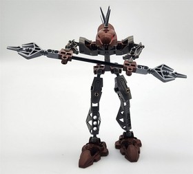 Lot of 2 Vintage LEGO BIONICLES Rahkshi Sets 8587 & 8590 - Complete no man/box