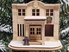 Ginger Cottages Polar Precinct Old World Christmas Collectible Tree Ornament
