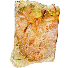 Plume Moss Red Desert Pink Agate Slice Slab Cab Cabbing Lapidary