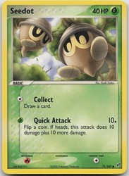 Seedot 71/107 EX Deoxys Common