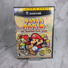Paper Mario: Thousand-Year Door (Nintendo Gamecube, 2004) CIB Complete Tested