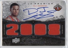 2008-09 UD Premier Rookie Materials 4/199 DJ Augustin #109 Auto 2d9