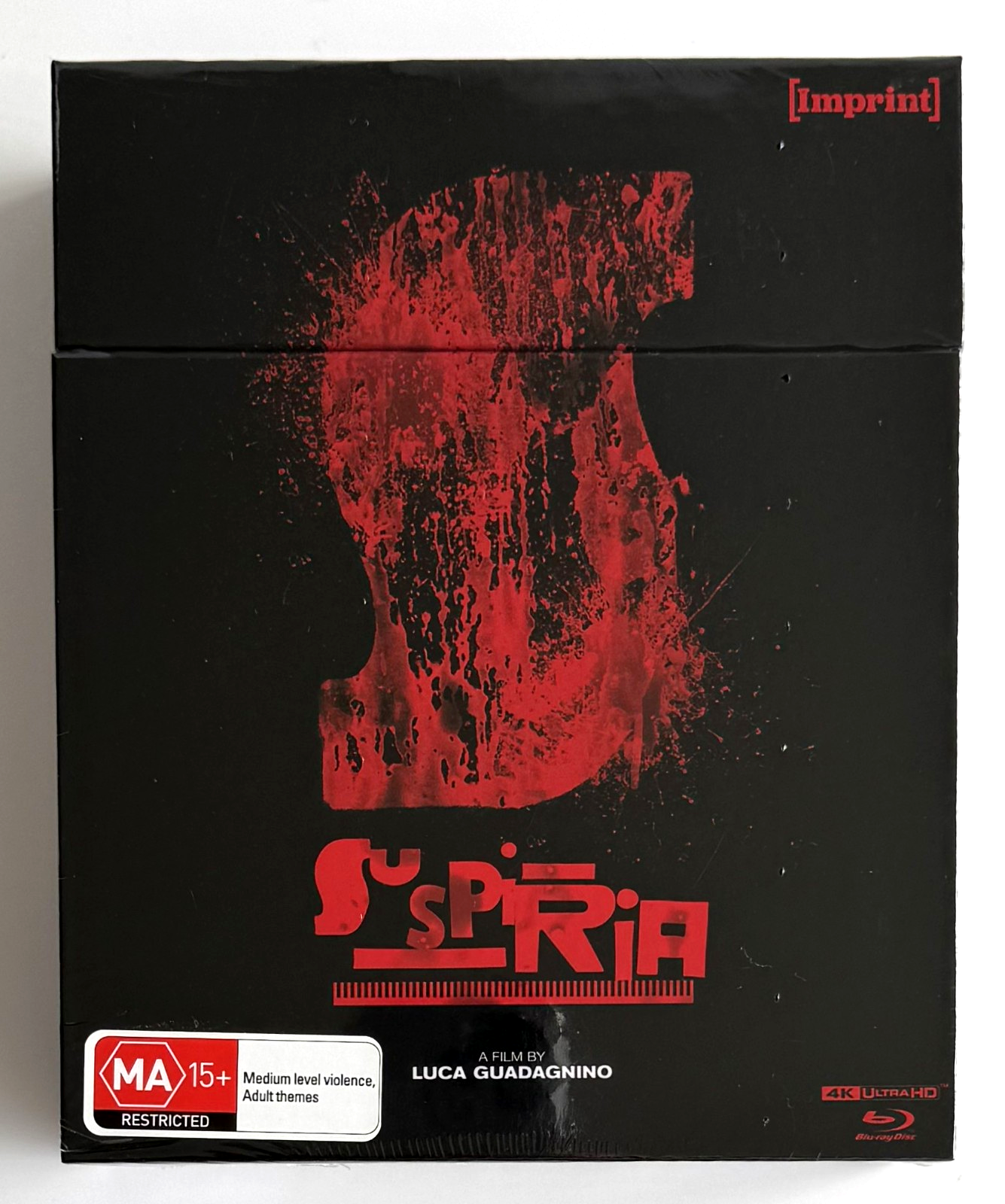 SUSPIRIA * OOP LIMITED 4K UHD & 2 BLU-RAY BOX SET * SEALED * 1500 ONLY * IMPRINT