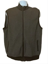 Daniel Cremieux Collection Full Zip Vest Brown Men’s XL