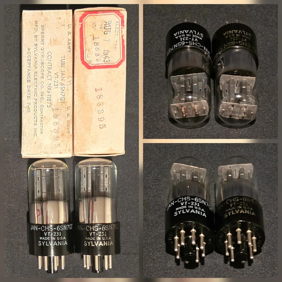 Sylvania 6sn7gt for sale | eBay