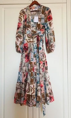 Women Zimmermann Dress Multicolor Silk 38 - Bild 1 von 4