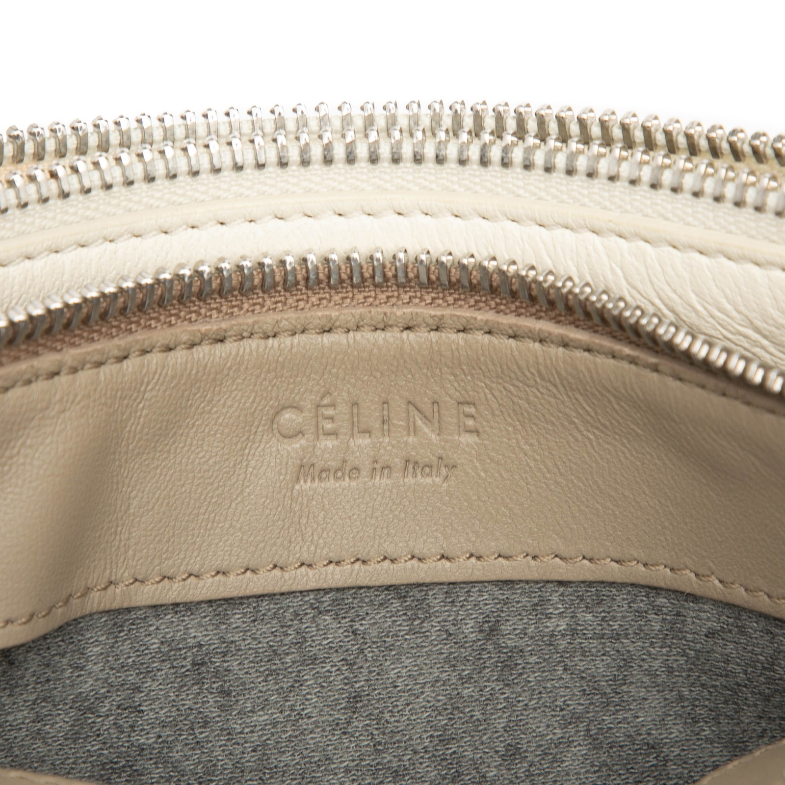 Authenticated Celine Large Tricolor Lambskin Trio… - image 5