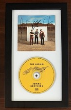 SIGNED FRAMED Jonas Brothers Album Cover Booklet & CD BAS Beckett COA AUTOGRAPH