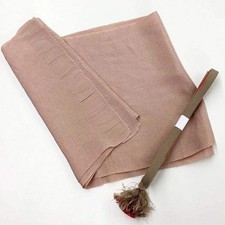 7901 Japanese Kimono Accessory Vintage Obiage and Obijime 2-piece Set Silk