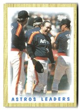 1987 Topps #531 Astros Leaders