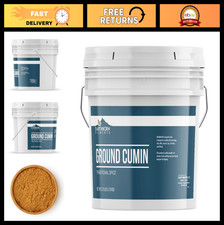 Ground Cumin Spice 1 Gallon Bucket - Aromatic Flavor for Cooking  Seasoning