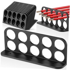 30 Pack Cable Chase-Wire Bracket, Hole Diameter 1 with 10-Hole Cable Support