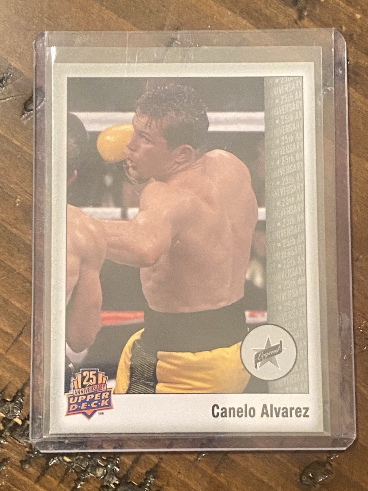 2014 Upper Deck Canelo Alvarez 25th Anniversary Rookie #61
