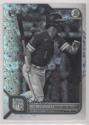 2022 Bowman Chrome 147/199 MJ Melendez #25 Rookie RC 8b5
