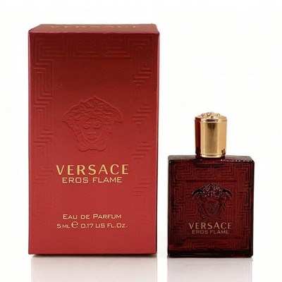Versace Eros Flame Eau de Parfum Spray Mini Travel Size 0.17 fl oz