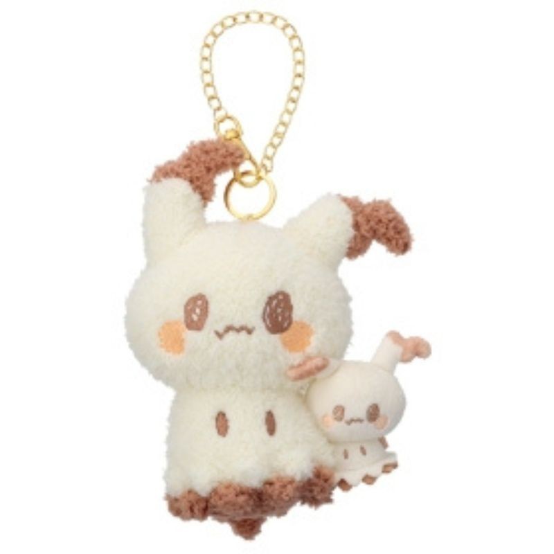 Pokemon Pokepeace Mimikyu with Plush Toy Ver. plush Keychain JAPAN OFFICIAL
