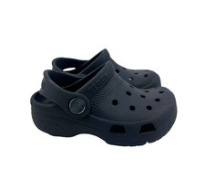 Crocs Classic Clog Toddler Navy Blue Slip On Waterproof Comfort Child Baby 6