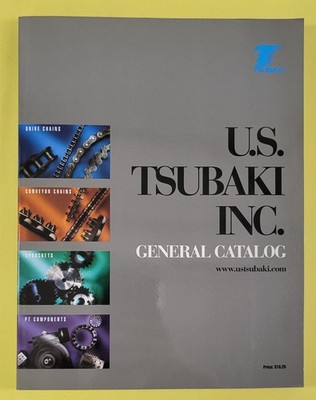 *L) U.S. Tsubaki Inc. General Catalog (2003, Softcover) Drive Chains Sprockets