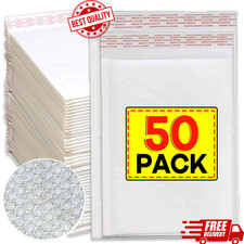 1-1000 6 x 9 White CD/DVD Self Seal Photo Ship Flat Cardboard Envelope Mailer