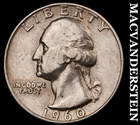 1960 Silver Washington Quarter-Scarce Better Date No Reserve #i2901