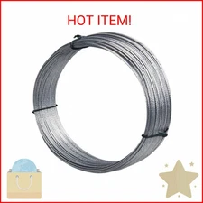 Picture Hanging Wire #2 100-Feet Braided Picture Wire Heavy for Photo Frame Pict