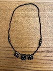 Handmade Bead And Bone Necklace 21” Long Beautifully Made And Sturdy — photo 2