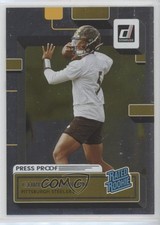 2022 Panini Donruss Rated Rookie Press Proof Silver 49/100 Chris Oladokun 06wr