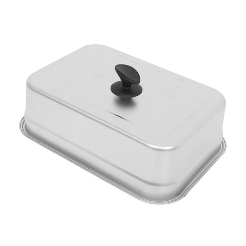 Basting Cover Melting Dome: Stainless Steel Rectangular Cheese Melt Lid for - Picture 8 of 12