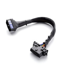 Obd2 Extension Cable Flat Ribbon Full 16pin Female To Male 1ft30cm Obd2 Extension Cable Flat Ribbon Full 16pin Female To Male 1ft30cm