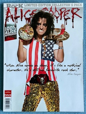 Alice Cooper, Rock Magazin Limited Edition Collector´s Pack, mit Poster