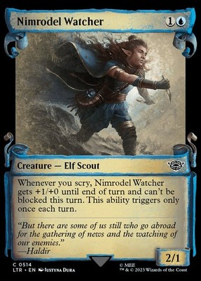 MTG Nimrodel Watcher (514/943) The Lord of the Rings Tales of Middle-earth LP