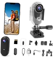  4K Thumb Action Camera, Sports & Action Video Cameras 4K High Configuration