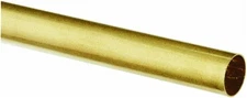 K & S PRECISION METALS 8125 3PK1/16x12 BRS RND 1 Count (Pack of 1), Brass 