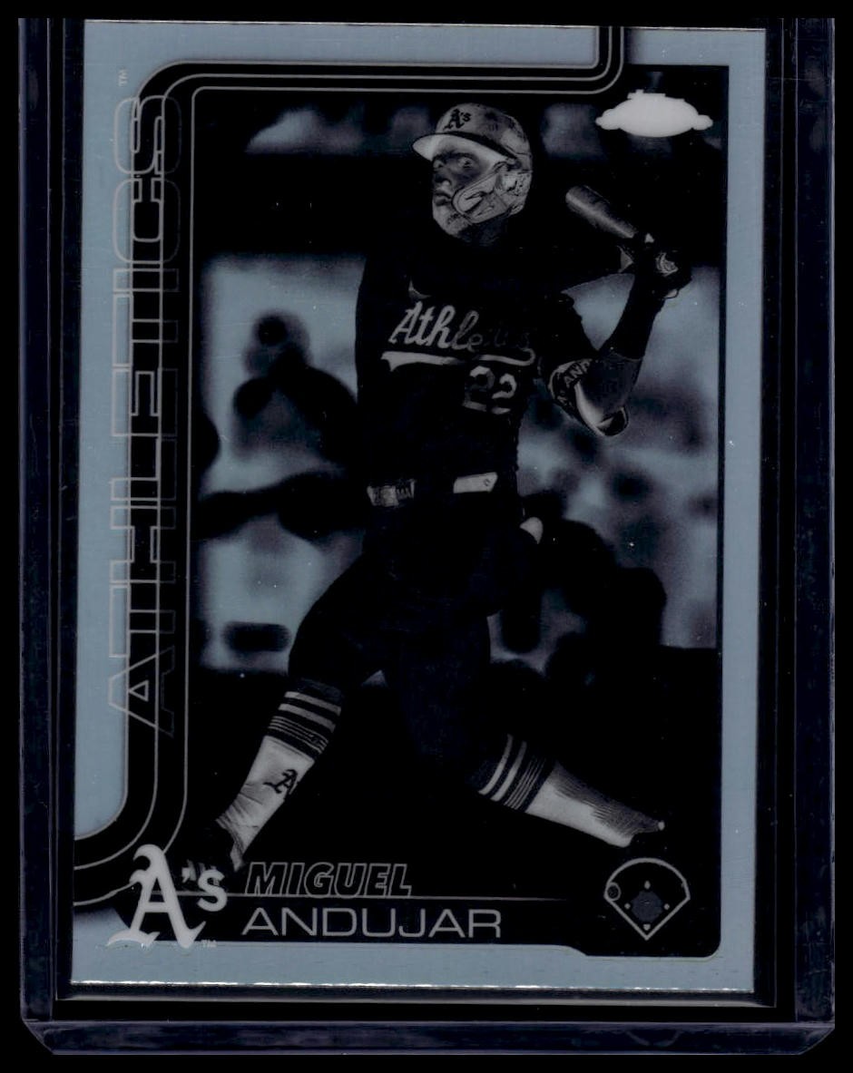 2025 Topps Chrome #45 Miguel Andujar Negative Refractors