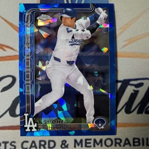Shohei Ohtani 2025 Topps Chrome Sapphire Edition #1 Los Angeles Dodgers (1)
