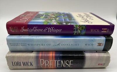 Lori Wick Hardback Lot of 3 assortment in very good condition