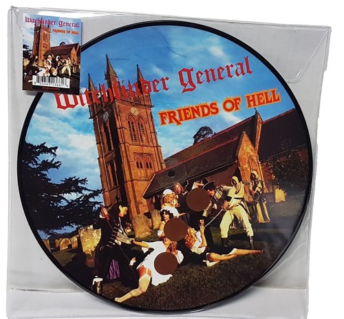 WITCHFINDER GENERAL Friends of Hell Orig 1983 UK Picture Disc VG+