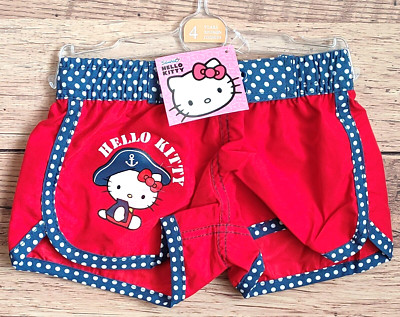 Mädchen - Hello Kitty - Shorts - elastischer Bund - Alter 4 Jahre - brandneu