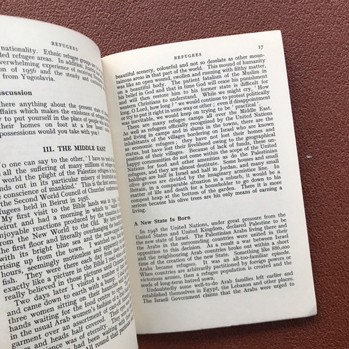 Refugees, Janet Lacey 1959 Booklet - Picture 7 of 10
