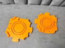 VTECH Go Go Smart Wheels Chug Go Railroad Crossing Train Track 4 Way Lot Toy