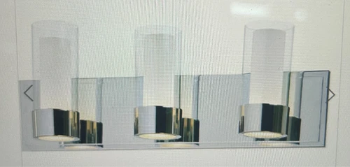 Maxim Lighting 3 Light Bath Wall Light 23073CLFTPC - Picture 1 of 2