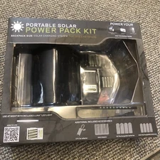 NEW Goal Zero Portable Solar Power Pack Kit Backpack Size Solar Charge System