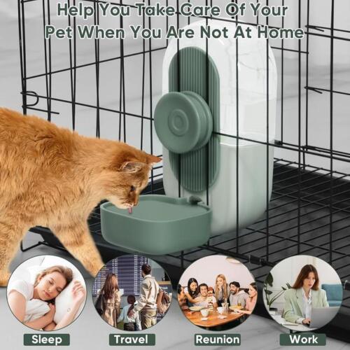 Hanging Rabbit Water Bottle 28oz Automatic Small Pet Dispenser Leakproof New - Picture 8 of 8